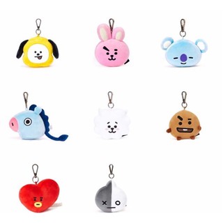 ❤️ PUNIQ SPACE on hand 100% official BT21 BTS original authentic face keychain bag charm keyring key ring key chain
