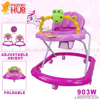 Phoenix Hub 903W Baby Walker with Sounds and Adjustable Height