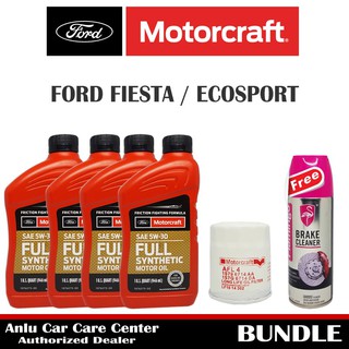 Motorcraft Fully Synthetic SAE 5W-30 Bundle Package 4L For FORD FIESTA / ECOSPORT / FOCUS