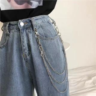 Belt pants chain fashion personality hip-hop trend pants chain