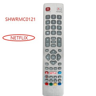 New Original Remote Control SHWRMC0121 with Netflix Youtube For Sharp Aquos Full HD Smart LED TV LC32HG5342KF LC40CFG3021KF