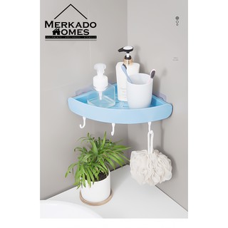 Bathroom Storage Rack Triangular Single Layer Shelf high quality【Merkado Homes】