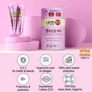 [READY] LACTOFIT Probiotics Beauty Collagen Premium Lacto Fit Korea + FREE Bonus Gift (2)