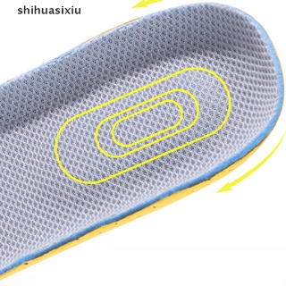 (hot*) Memory Foam Insoles Shoes Sole Mesh Deodorant Breathable Cushion Running Insoles shihuasixiu