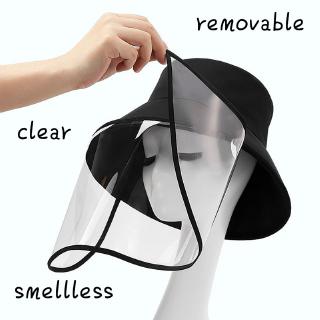 Removable Protective Hat Droplet Transparent Plastic Clear Tasteless