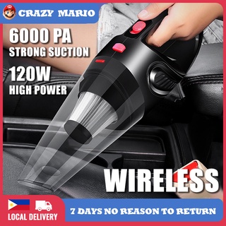Car Vacuum Cleaner Cordless Portable Wireless Handheld Rechargeable Mini