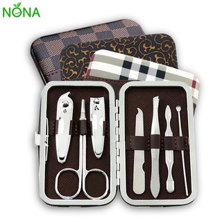 Nona Stainless Steel Nail Manicure Nail Kit Tools Beauty Set Nail art kit