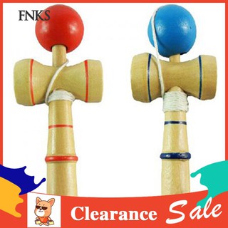 ☞SP Kids Children Wooden Kendama Ball Japanese Traditional Game Balance Skill Toy