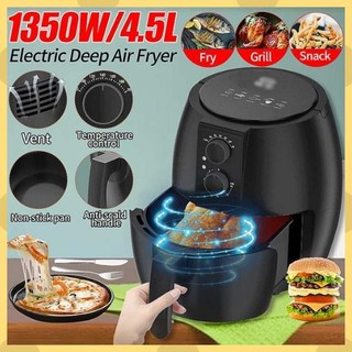 Air Fryer 4.5L High Capacity Healthy Cooking Oil Free Fryer Easy to Cook Easy to Clean, No Need Oil