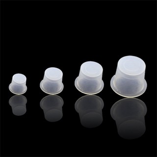 1000pcs Tattoo Ink Cup Plastic Cap White Color for Needle Ink Tattoo Supplies