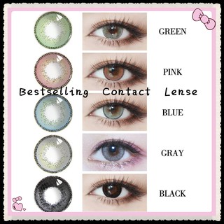 ❤COD❤ One Pair Circle Big Eye Beauty Coloured Contact Lenses