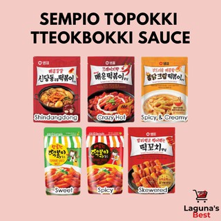 Sempio Topokki Tteokbokki Rice Cake Sauce , 105g - 150g