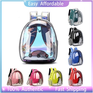 [Delivery In 1-3 Days]☆Pet Carrier Bag Portable Pet Outdoor Cat Travel Backpack Capsule Dog Cat Tran