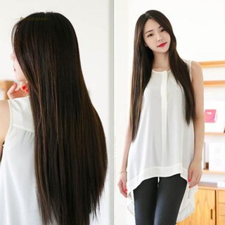♥BDF♥Women's Midsplit Style Long Straight Full Wig Hairpiece for Cosplay Party Club