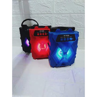 Super Bass wireless bluetooth speaker with LED light HF-S286 HF-S288 HF-S289