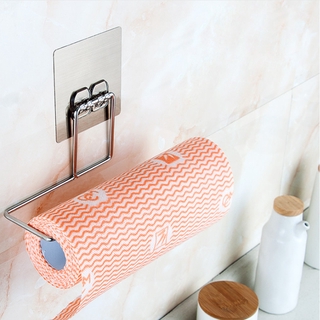 Kitchen Toilet Paper Holder Tissue Holder Hanging Bathroom Toilet Paper Holder Roll Paper Holder Towel Rack Stand