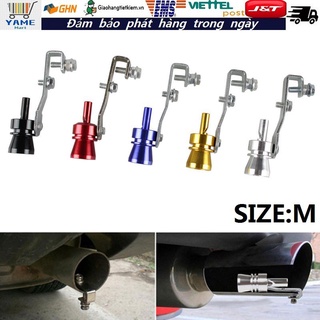 Exhaust & Emissions☊【Ready stock】Universal Car Turbo Sound Whistle Muffler Exhaust Pipe Valve Turbin