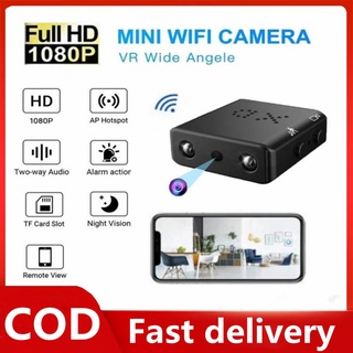 【COD】new mini HD spy camera connect to cellphone hidden night vision portable wifi IP wireless cctv (2)