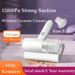 Handheld Dust Mite Vacuum Cleaner 12000Pa UV Sterilization Vacuum Hot Air Mite Remover PH