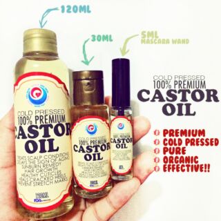 100% Cold Pressed Castor Oil