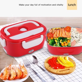 110v 220v Electric Lunch Box Food Container Portable Heating Food Warmer Heater Rice Bento Keep