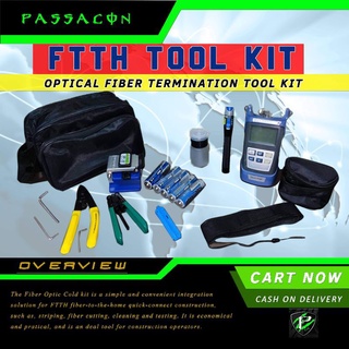 ▫Fiber Optic FTTH Fiber Tool Kit