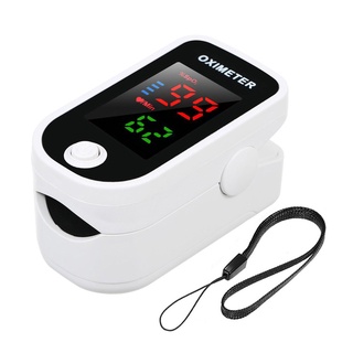 New Pulse Oximeter Fingertips With Portable Case Oximeter Saturation Monitoring LED Color Screen
