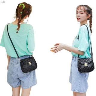 Spot❈۞YQY #6636 korean mini candy lingge saddle sling bag women's bag