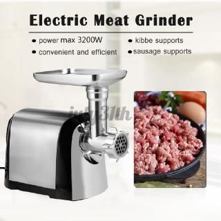 【Good Quality】3200W Househole Electric Meat Grinder Kitchen Food Sausage Stuffer Mincer Machine 220V (7)