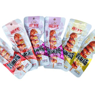 ◕Longxiang grilled gluten skewers spicy Spicy Spicy Cumin Flavored Sword Meat Net Red Snacks Snacks