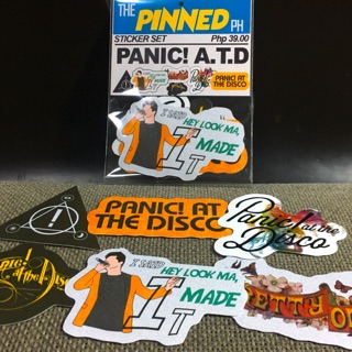 Panic ! At the disco Sticker Set