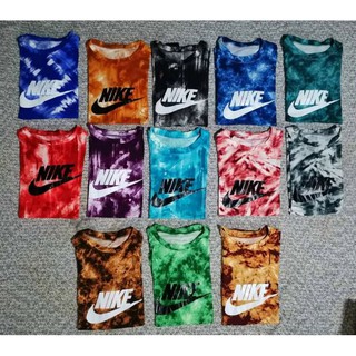 Nike ✔️Dotted and Spiral Tie Dye T-shirt for Men/Women (assorted)