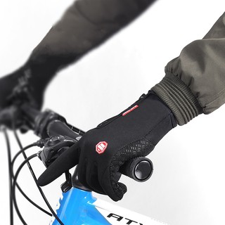 2Pcs/Pair Motorcycle Gloves Screen Touching Full Finger Glove Drop Resistance Windproof Cycling Gloves