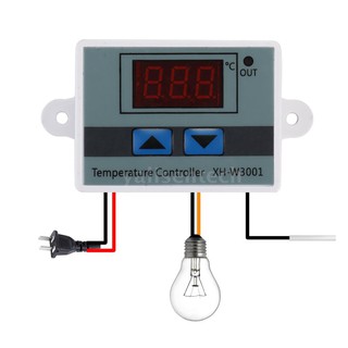 【Ready Stock】XH-W3001 microcomputer digital temperature controller thermostat intelligent electronic temperature (7)