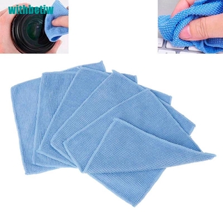 【withbetiw】5Pcs microfiber eyeglasses lens cell phone screen glass camera cleaning cloth