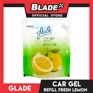 ♗Glade Car Gel Refill Pack (Fresh Lemon) 60g