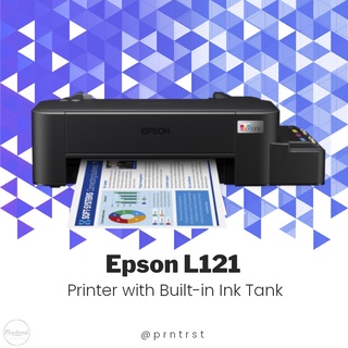 Brand New Epson L120 or L121 EcoTank Single Function Printer w/ 1set Original Ink (2years warranty)