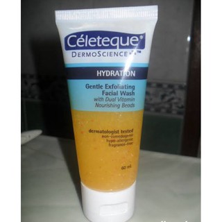 Celeteque Dermo Science Hydration Gentle Exfoliation Facial Wash 60ml