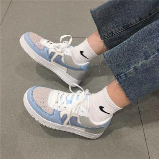 Haiyan blue net red board shoes women's 2020 summer new Korean street photo student sports casual shoes ins fashion (5)