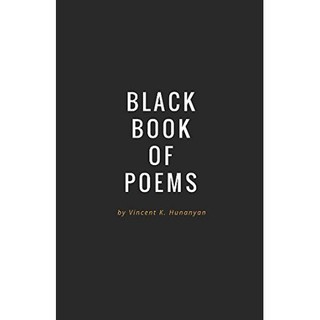 Black Book of Poems │ Vincent Hunanyan