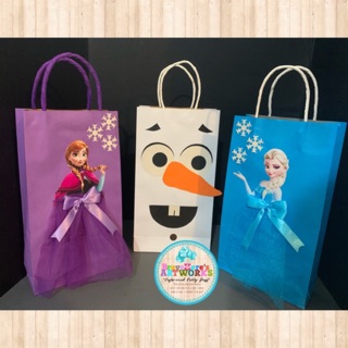 BraveHere~ Sold 3's per pack | Frozen Loot Bags