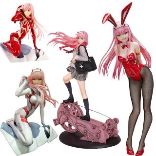 Darling In The FRANXX Figure Zero Two 02 Red Clothes PVC Action Figures Toy Sexy Girls Anime Toy