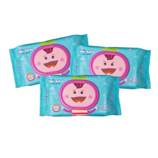 UniLove Unscented Baby Wipes 100's Pack of 3baby wipes (4)