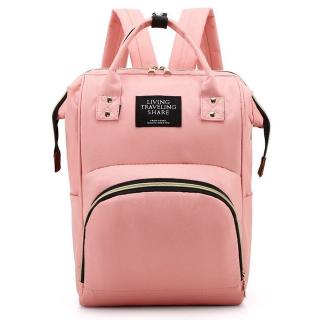 Fashion Mummy Maternity Nappy Bag Large Capacity Nappy Bag Travel Backpack Nursing Bag for Baby Care Women's Oxford Fabric Bag (9)