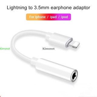 The latest Compatible Connector Adapter Cable 3.5mm Aux Adapter Lightning Earphone For iPhone Audio Jack Cable USB