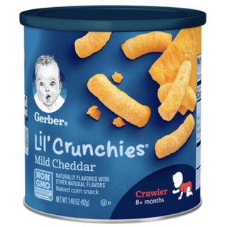 Gerber Lil’ Crunchies 8+ months Mild Cheddar