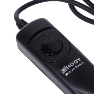 Shoot RS-80N3 Shutter Remote Control Cable Release For Canon Samsung DSLR Camera