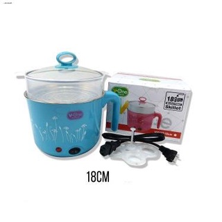 Kitchen Appliances❂✾☃【UNICHOICE】Multifunction Electric Mini Cooking Pot Non-Stick Coating Pot studen
