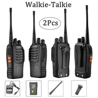 BF888s Two-Way Radio Walkie Talkie 2 Interphone Radio Transceiver 1~10 Kilometer BF Walkie Talkie