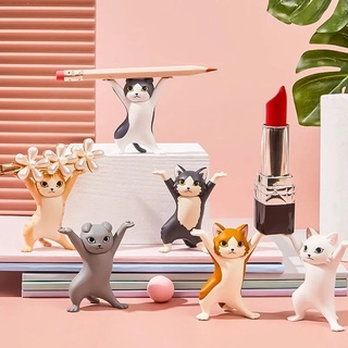 AirPods Holder Pen Lipstick Holder Dancing Cat Cat Decoration Cute Toy Desktop decoration office decoration Children's day gift